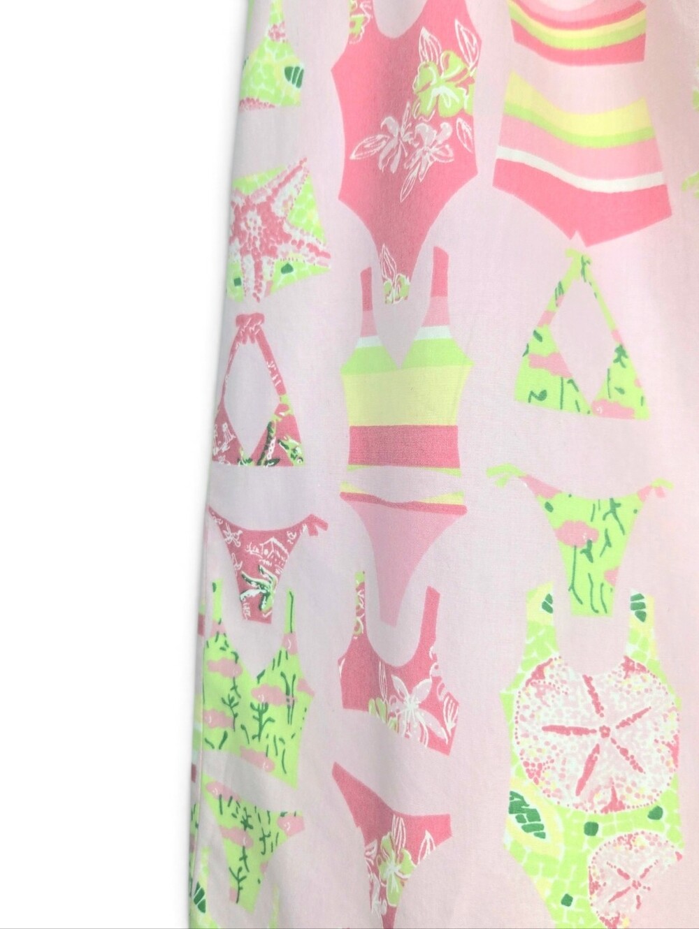 Lilly Pulitzer Cotton Skirt. Pink/green. Size 12 - Picture 4 of 9